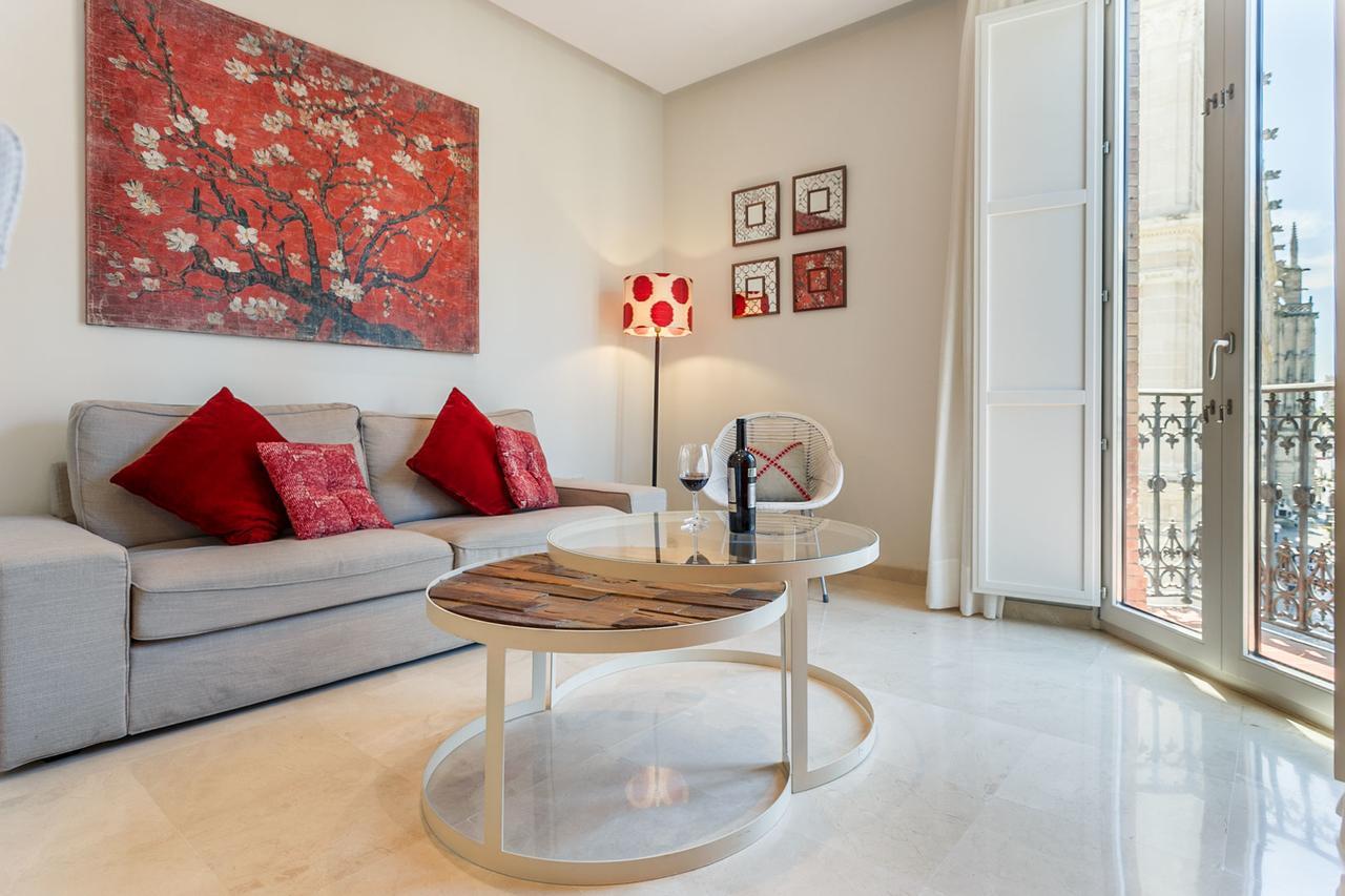 Apartamento Living By Cathedral Siviglia Esterno foto